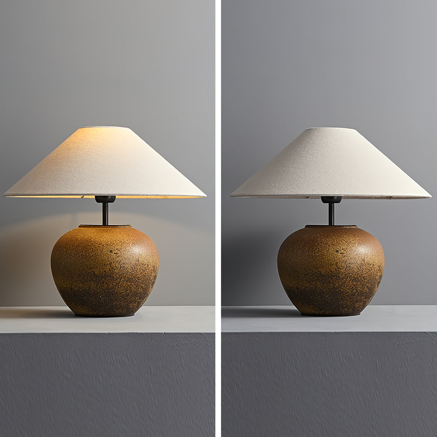 Kenzo – Lampe de table rétro japonaise