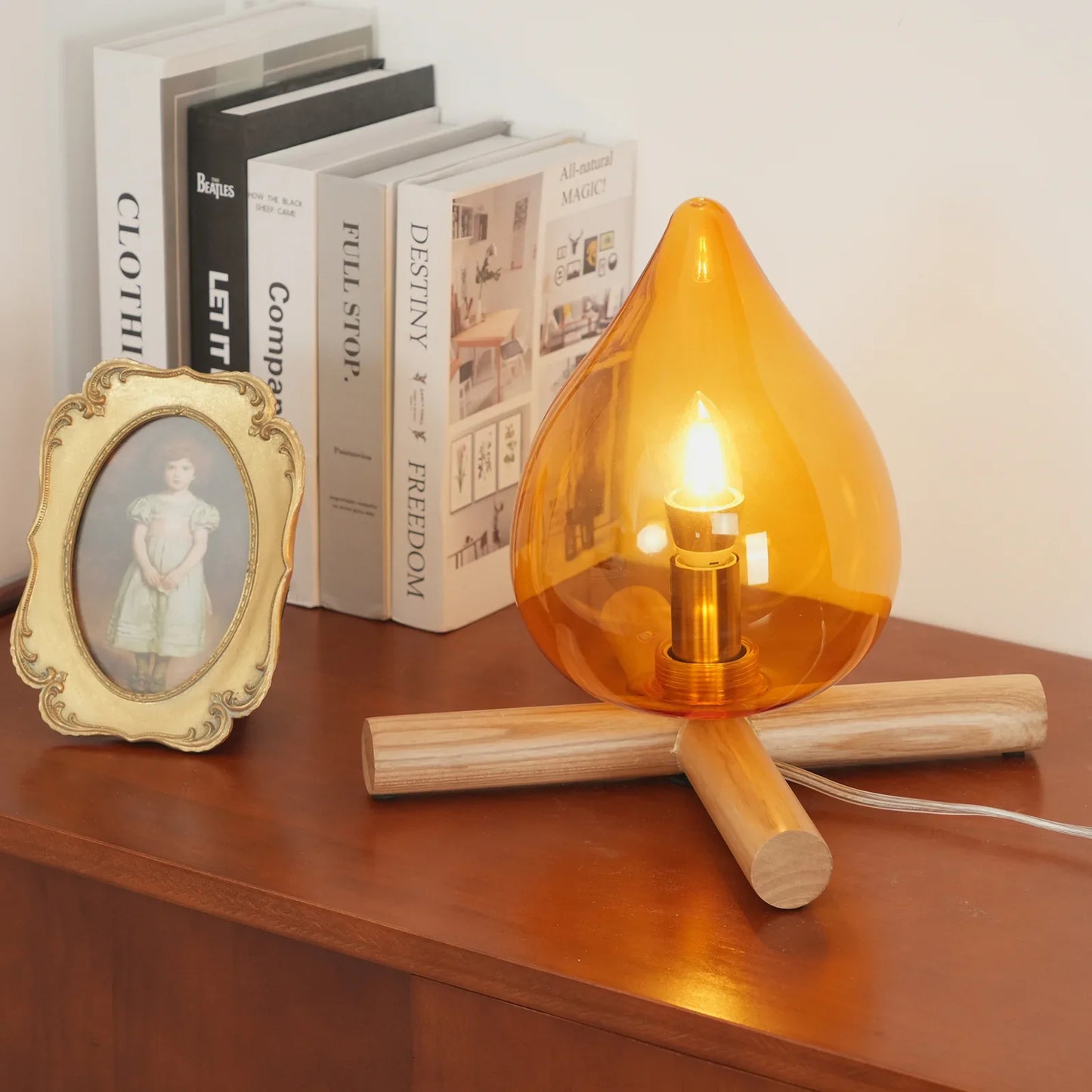 Danny – Lampe de table rétro pour décoration