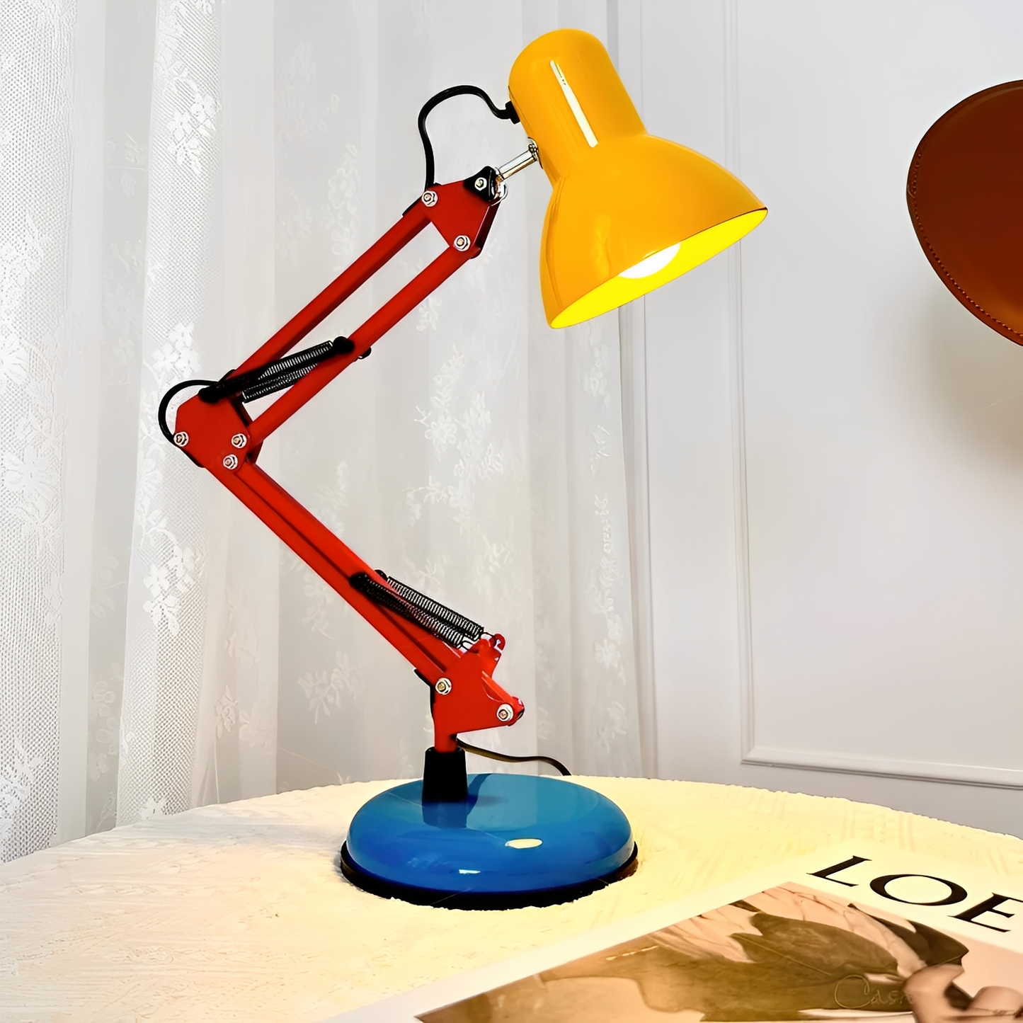 Aldo – Flexo Memphis Lampe de Table