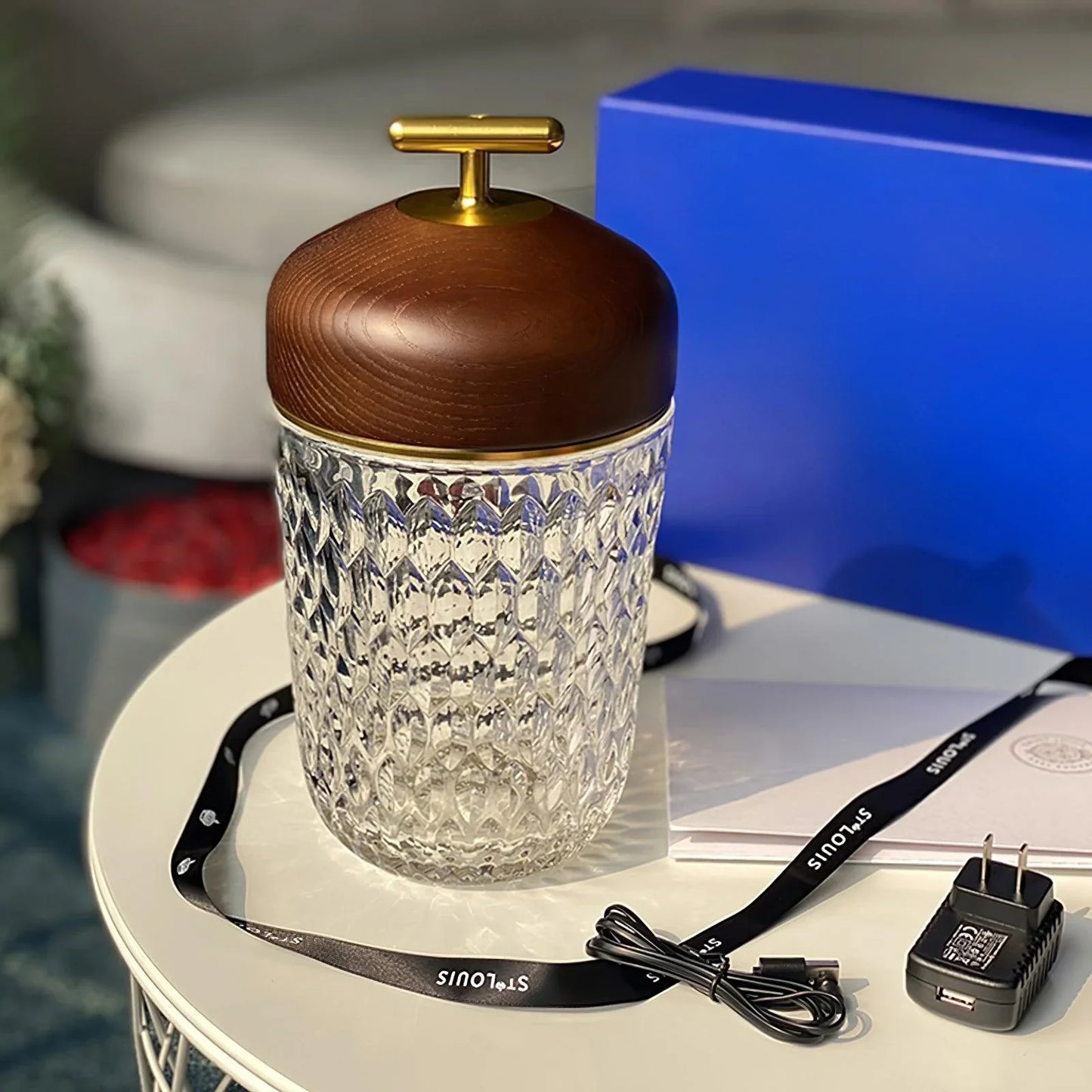 Eira – Lampe de Table à Induction Tactile Nordique