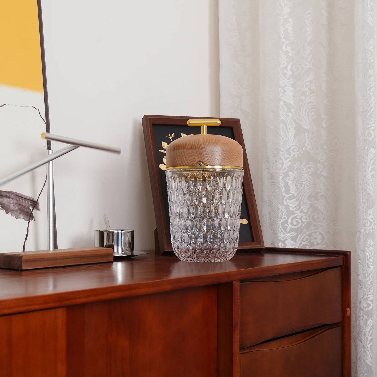 Eira – Lampe de Table à Induction Tactile Nordique