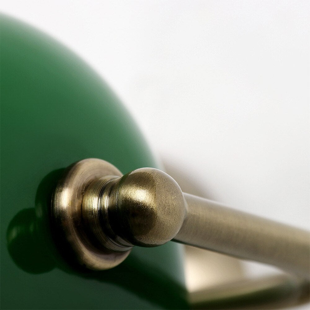 Noriel – Moderne Vert-Vintage Banker Applique Murale