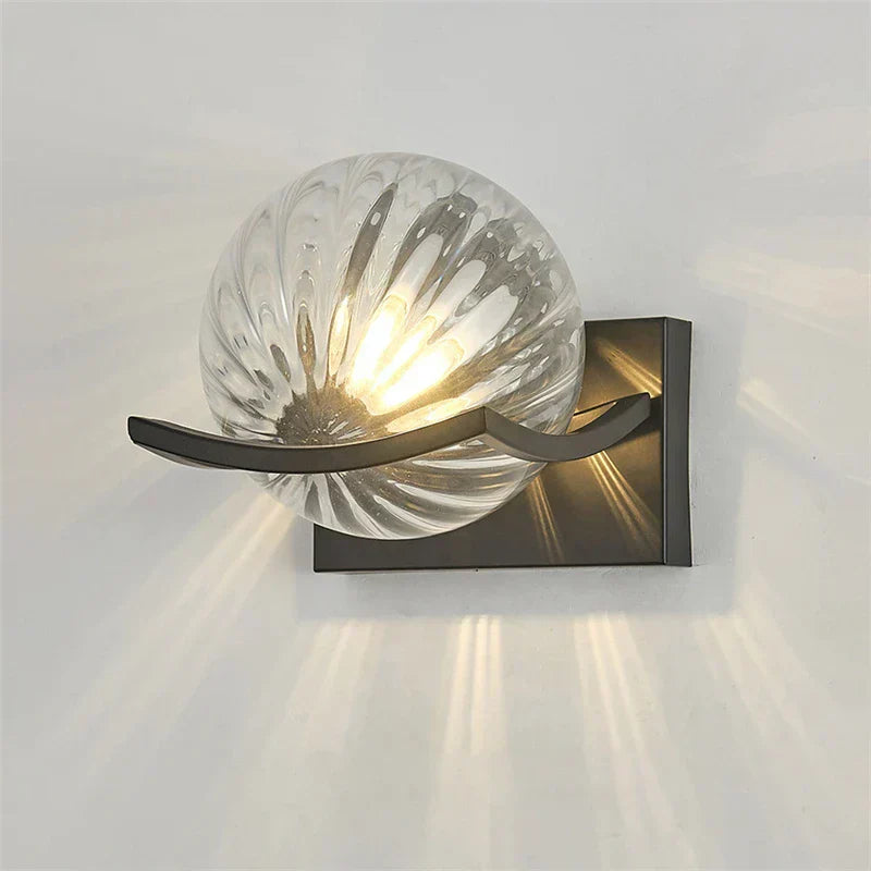 Nolan – Applique murale LED moderne en verre