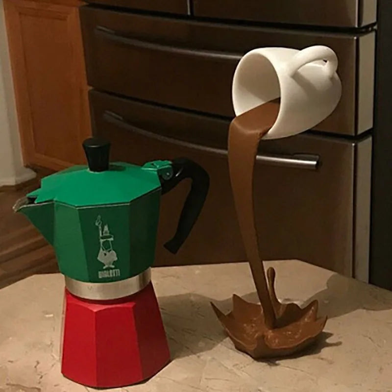 Décoration de tasse à café flottante