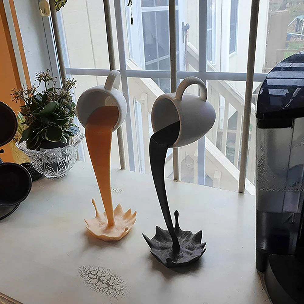 Décoration de tasse à café flottante