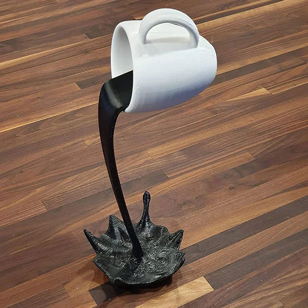 Décoration de tasse à café flottante