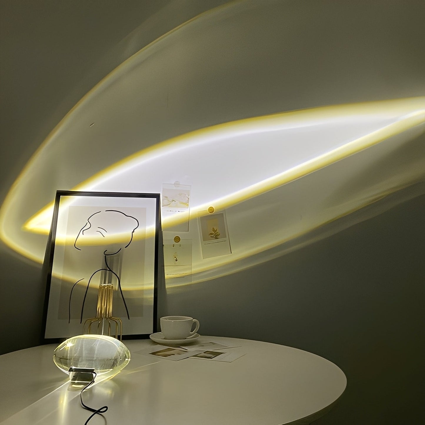 Serin – Lampe Ciel Cristal Mystique