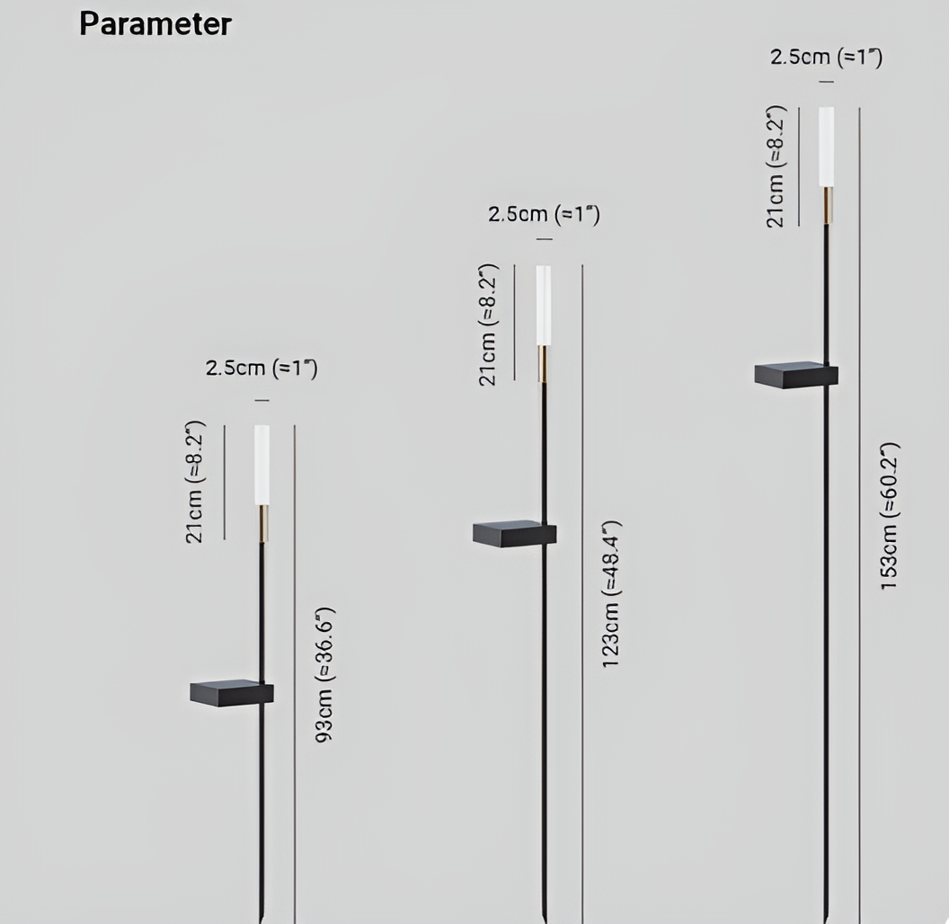 Lumière Solaire Garduru – Lampe extérieure moderne à énergie solaire pour jardin et terrasse