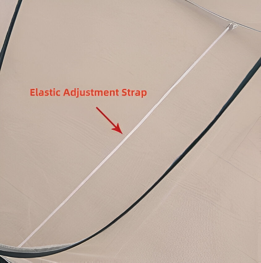 Filet Anti-Moustiques GlamNet – Moustiquaire circulaire pliable pour une protection élégante