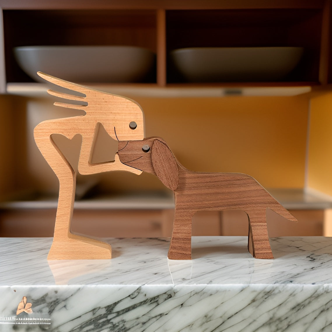 Ames Soeurs – Sculpture artisanale du lien chien-humain