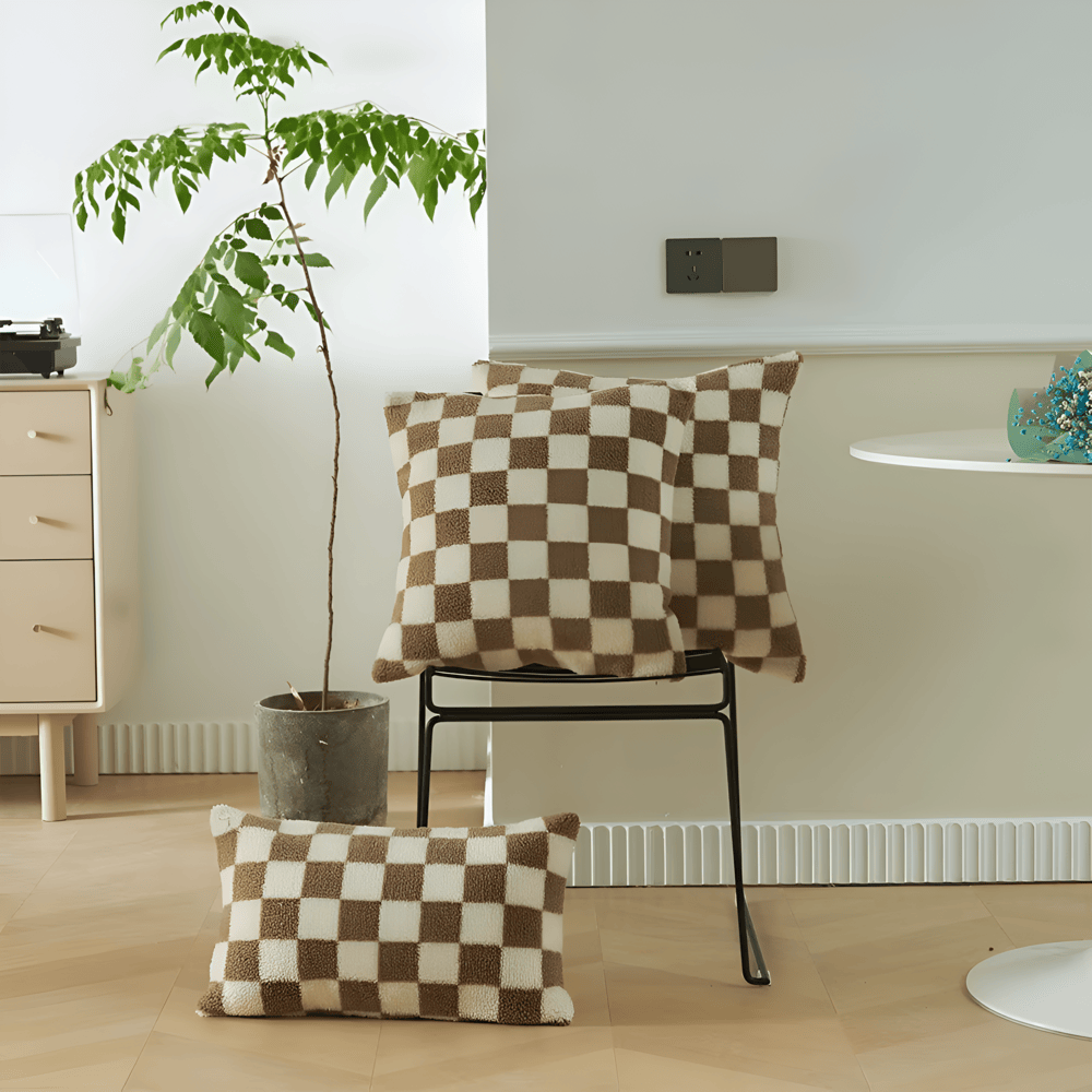 Heliora – Housse de coussin moderne