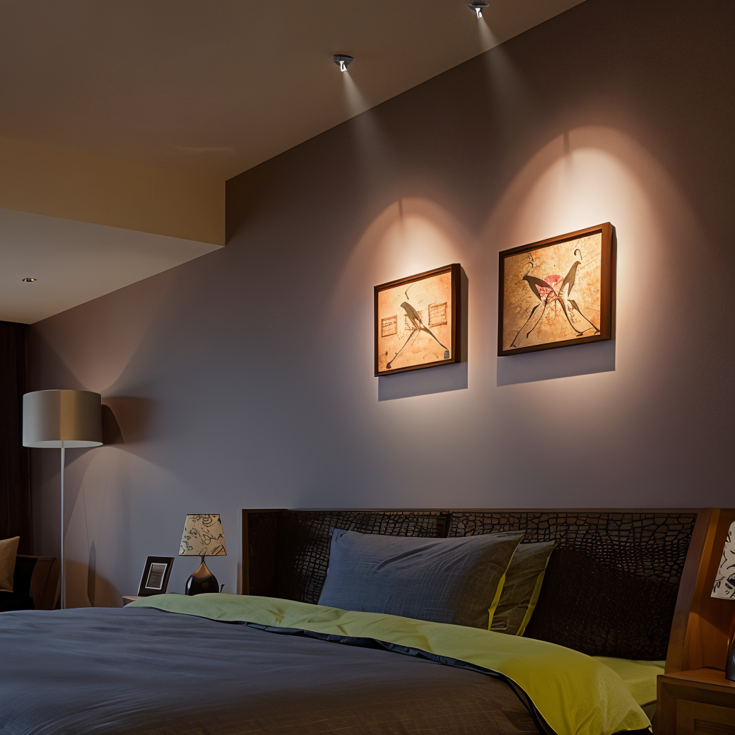 Projecteur LED Sans Fil Pour Éclairage D'accentuation