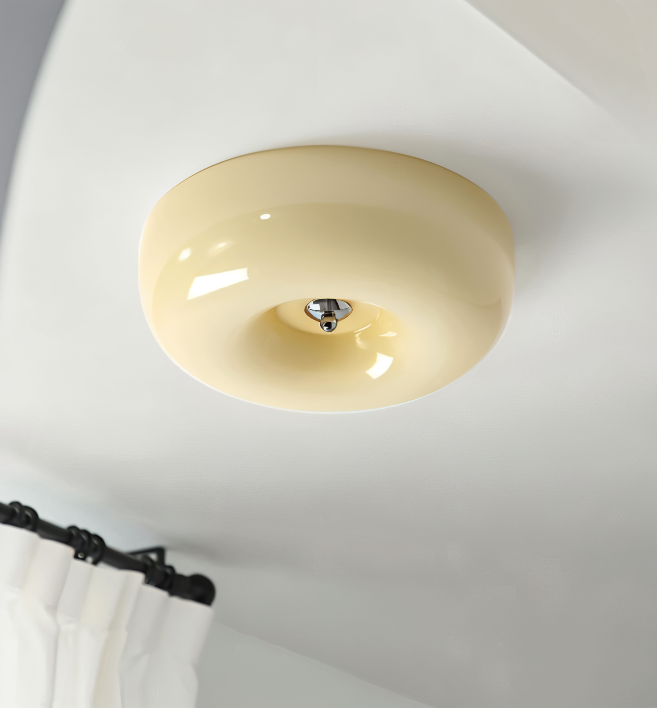 Lumiere Glacee – Plafonnier rond en forme de donut