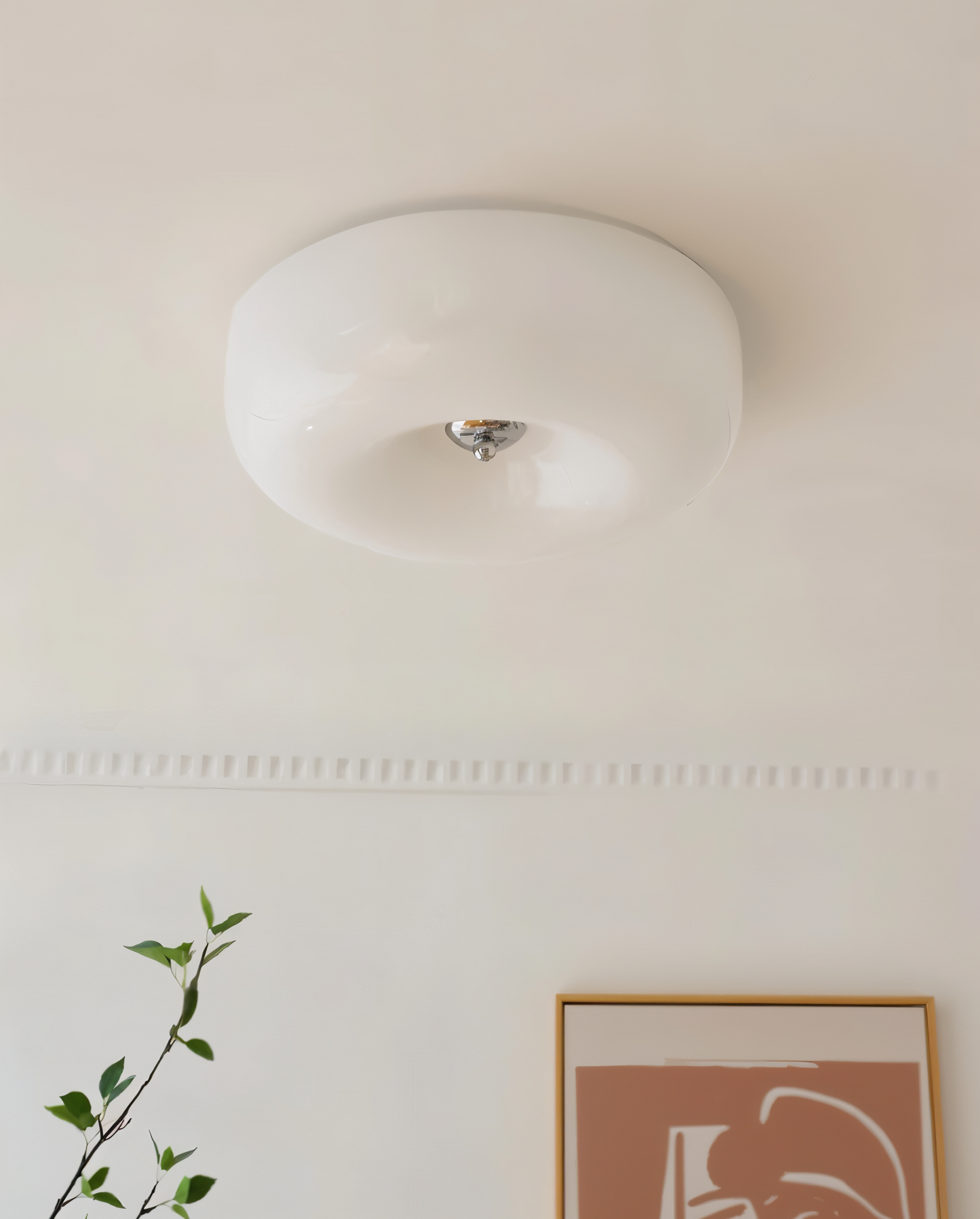 Lumiere Glacee – Plafonnier rond en forme de donut