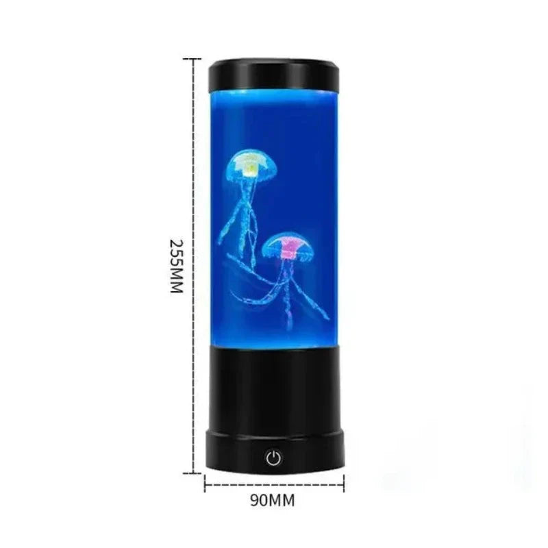 Lampe LED méduse à changement de couleur