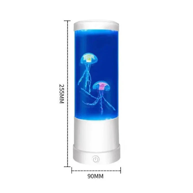 Lampe LED méduse à changement de couleur
