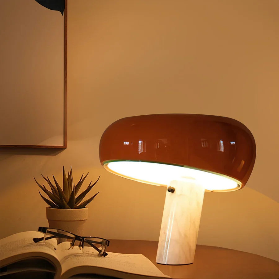 Konomi – Lampe de chevet nordique en forme de champignon