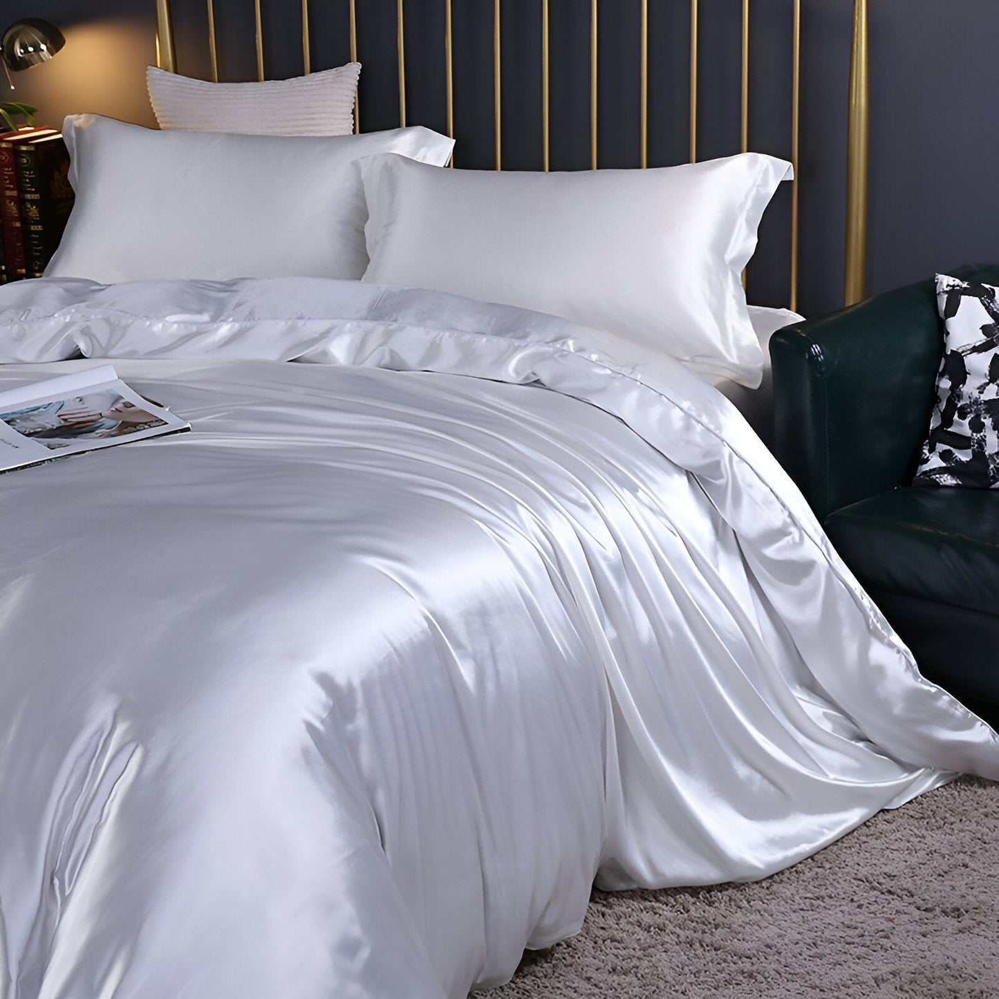 Selena – Housse de couette en soie de mûrier pour un confort de sommeil luxueux