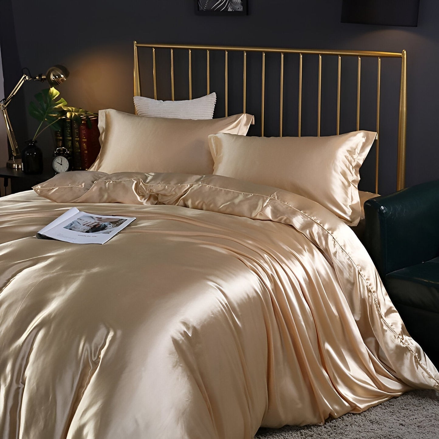 Selena – Housse de couette en soie de mûrier pour un confort de sommeil luxueux