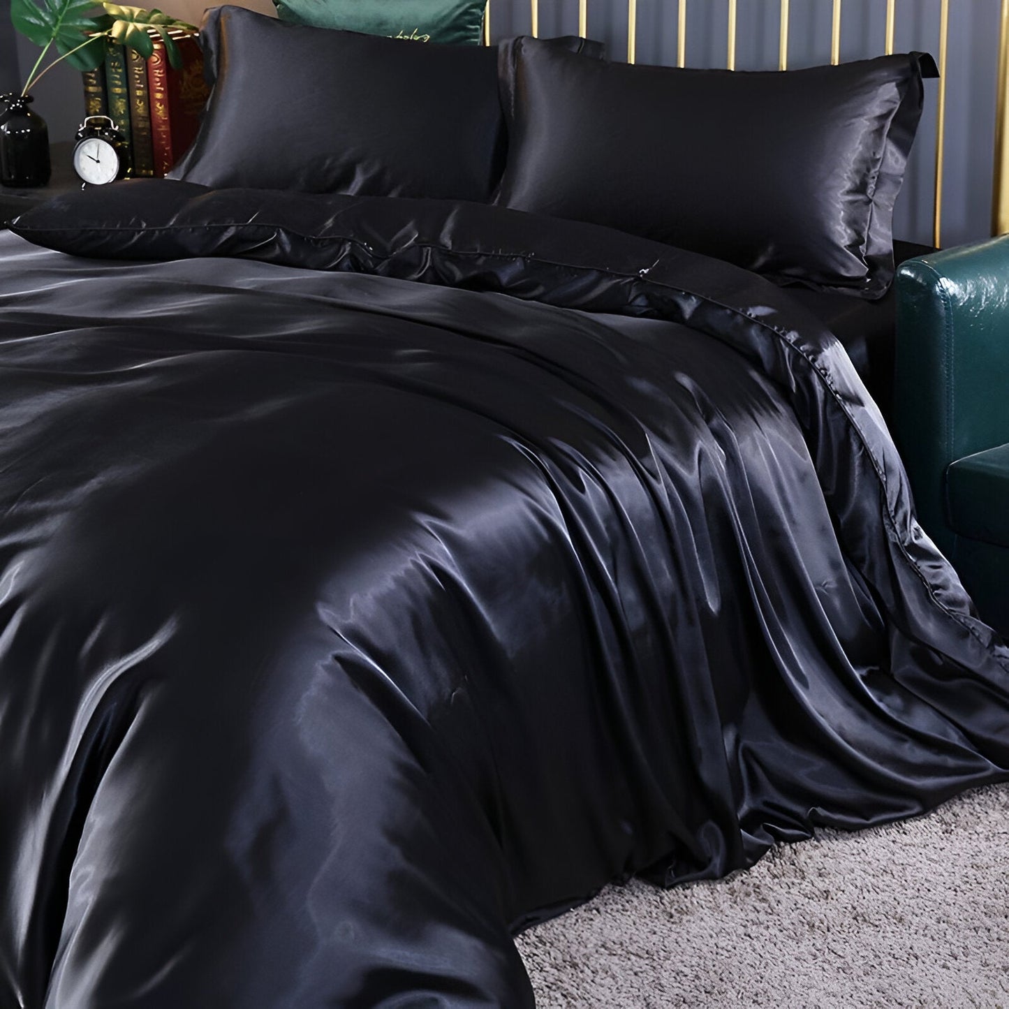 Selena – Housse de couette en soie de mûrier pour un confort de sommeil luxueux