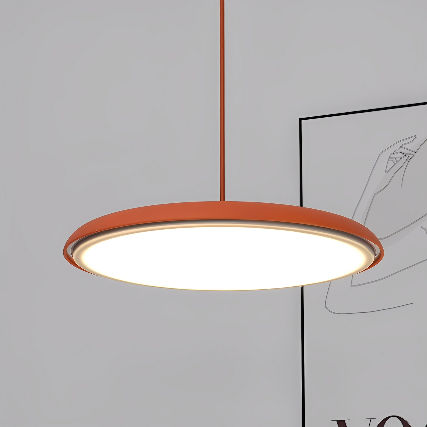 Elsa – Lustre LED Designer Moderne