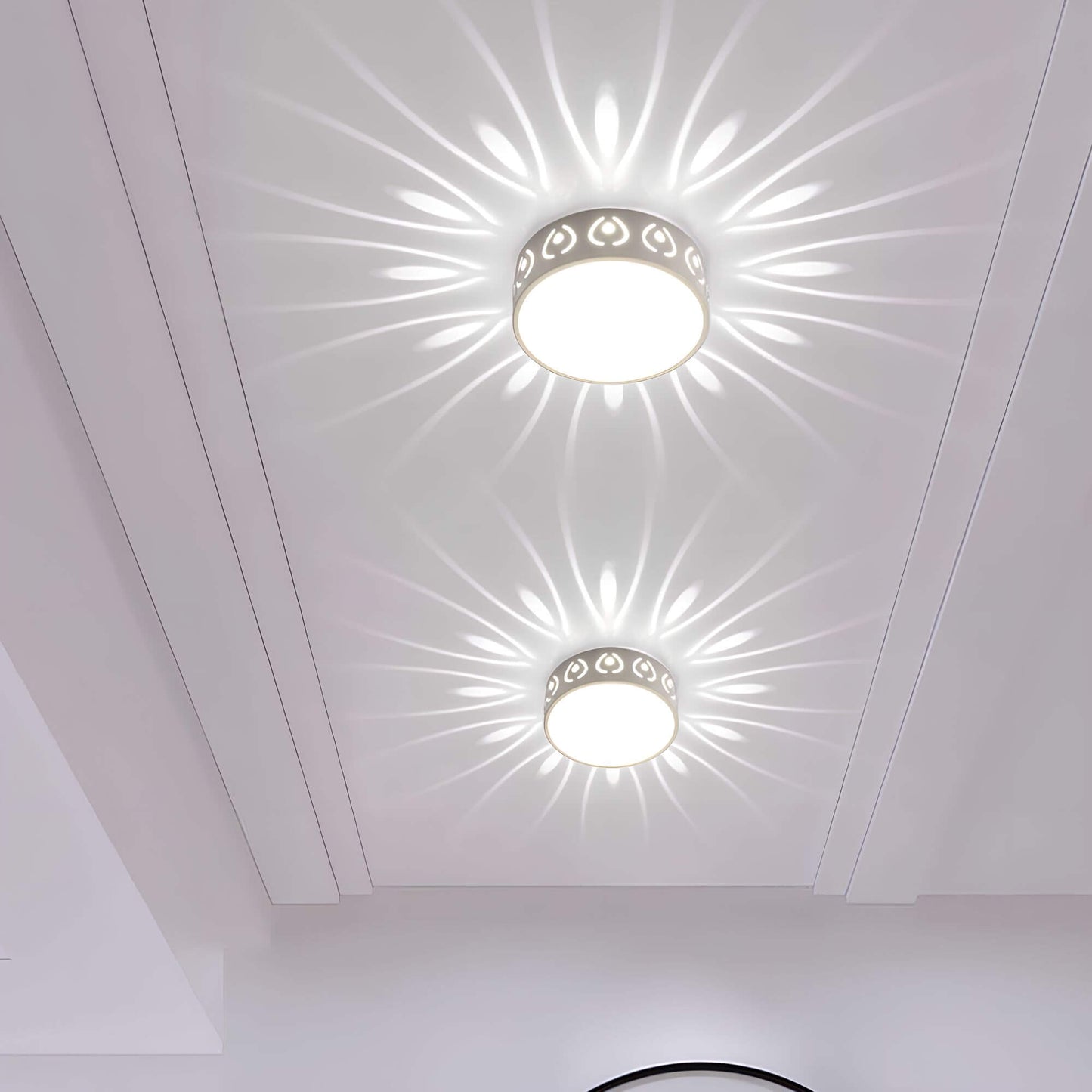 Plafonnier LED Moderne – Éclairage Étanche pour Entrée, Couloir et Balcon