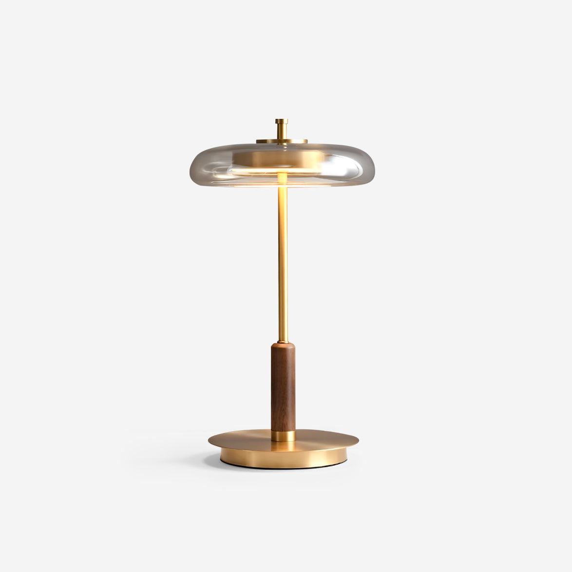 Vera – Lampe de table en cuivre et verre