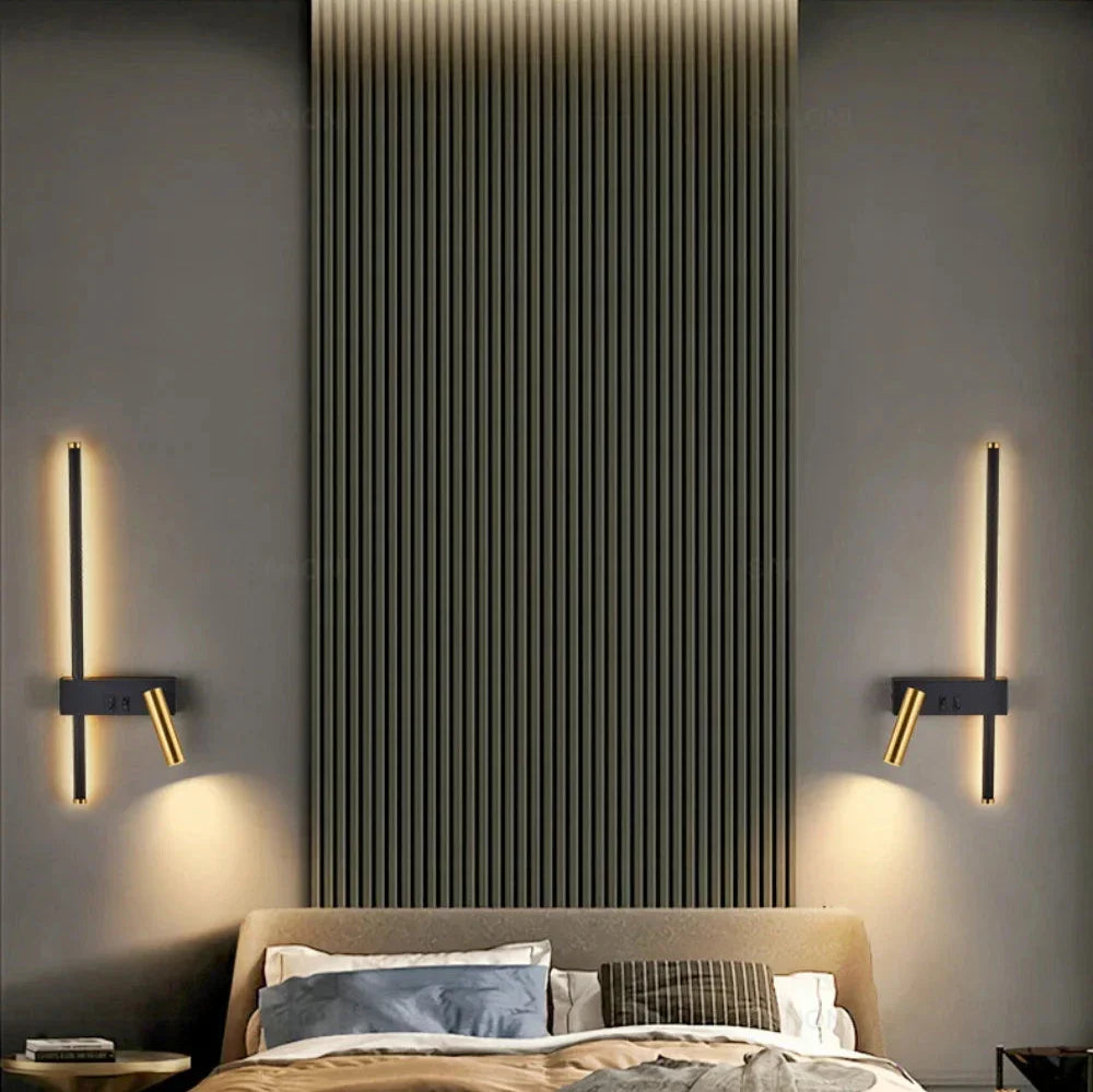 Akagi – Lampe murale moderne de luxe lumière