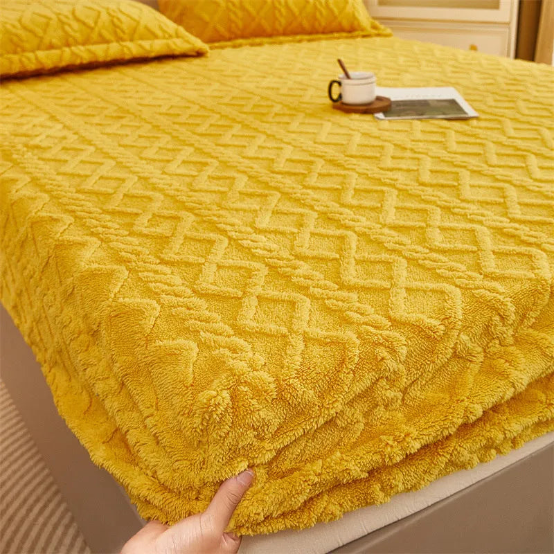 Noelle – Drap d'hiver doux pour des nuits chaudes et élégantes
