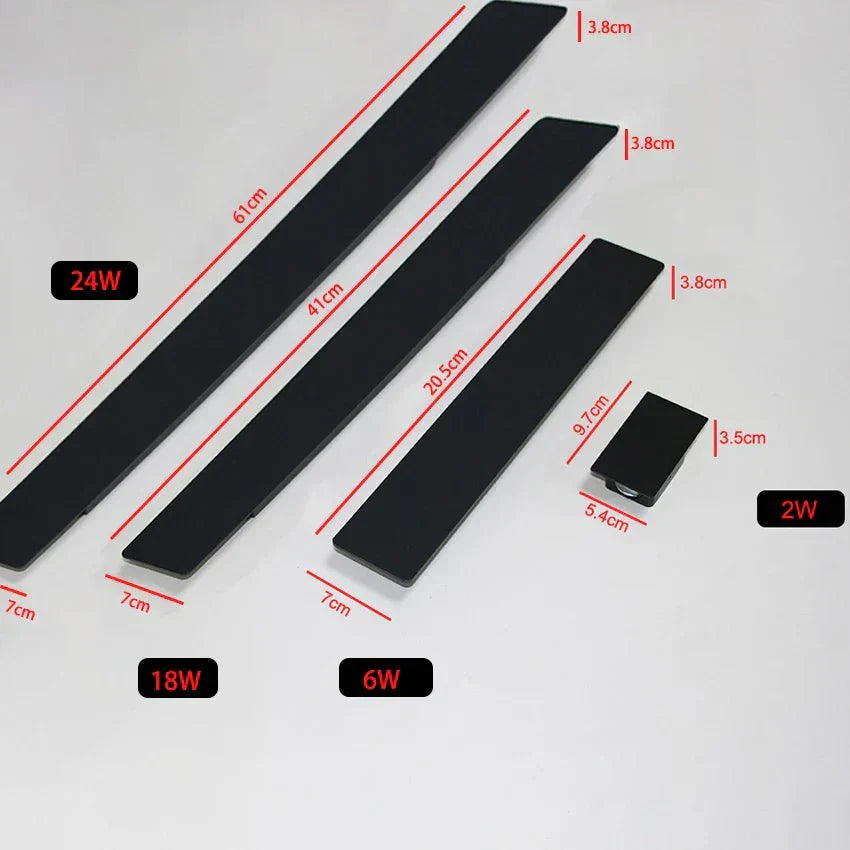TriRayon – Applique LED extérieure moderne et étanche