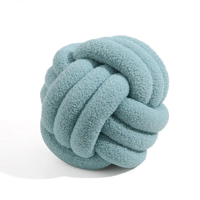 NœudTissé | Coussin de Jet Fait à la Main