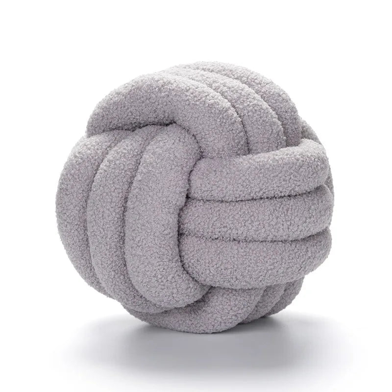 NœudTissé | Coussin de Jet Fait à la Main