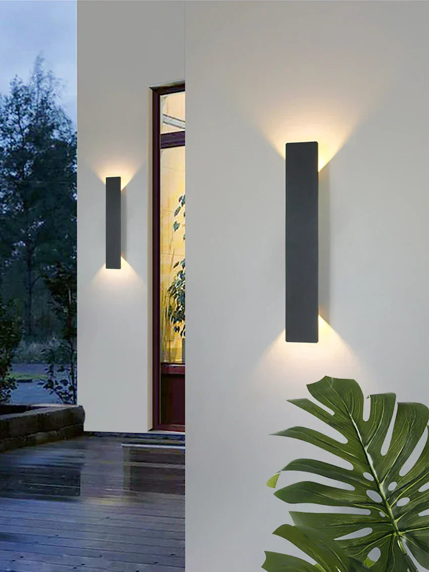 TriRayon – Applique LED extérieure moderne et étanche