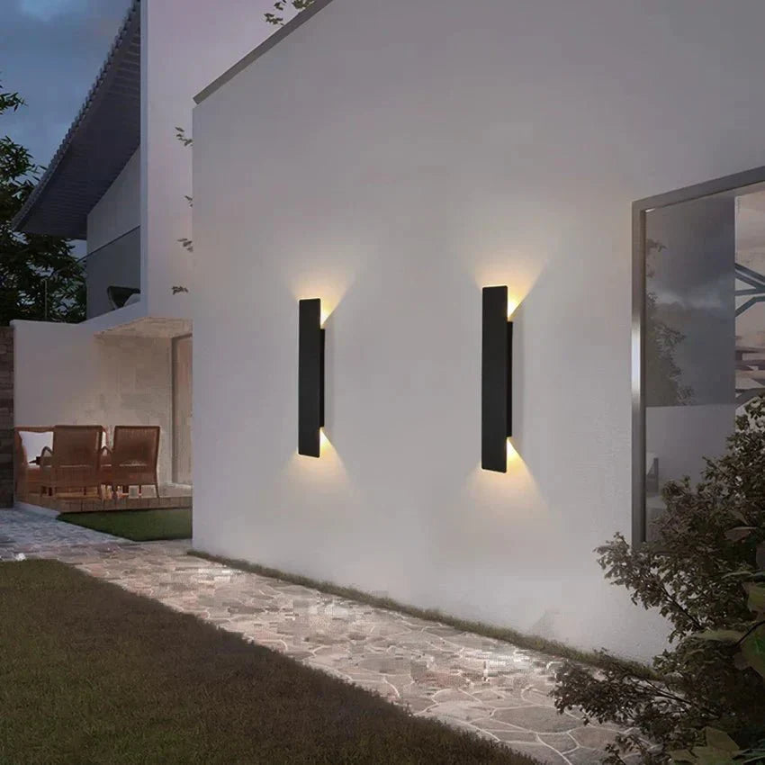TriRayon – Applique LED extérieure moderne et étanche