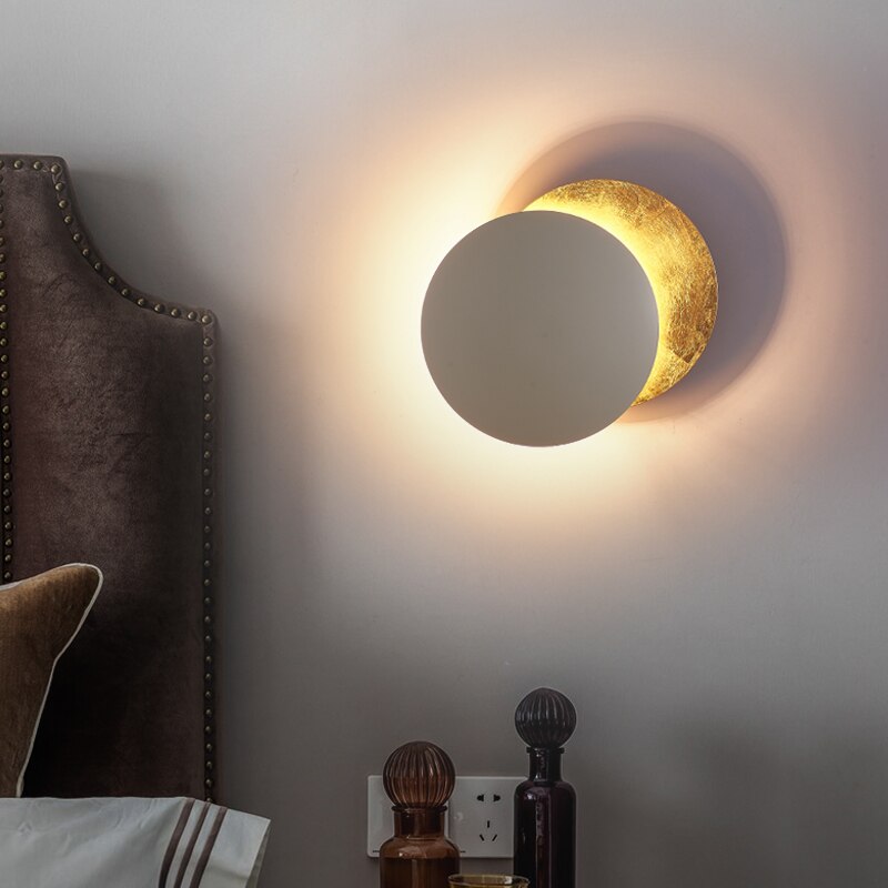 Selma – Lampe murale lune nordique pour la lecture