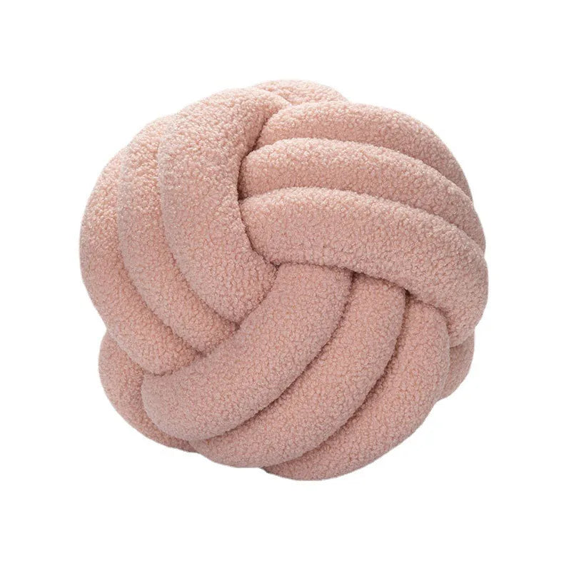 NœudTissé | Coussin de Jet Fait à la Main