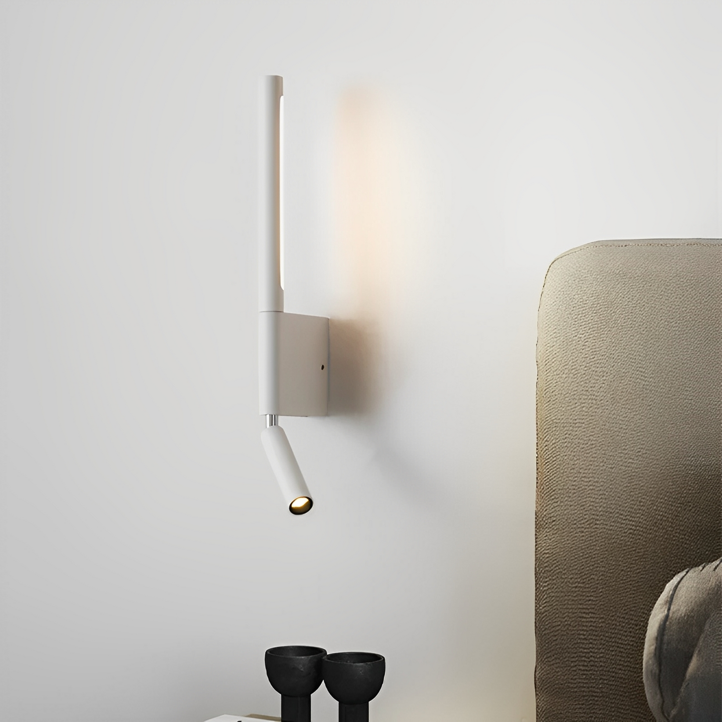 Nordora – Lampe murale LED scandinave avec rotation de 330°