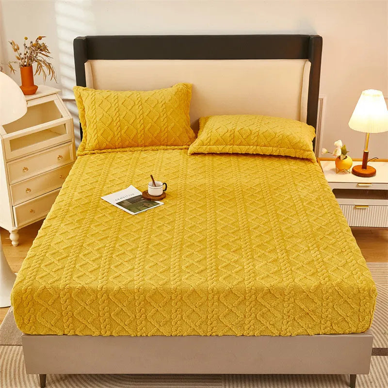 Noelle – Drap d'hiver doux pour des nuits chaudes et élégantes