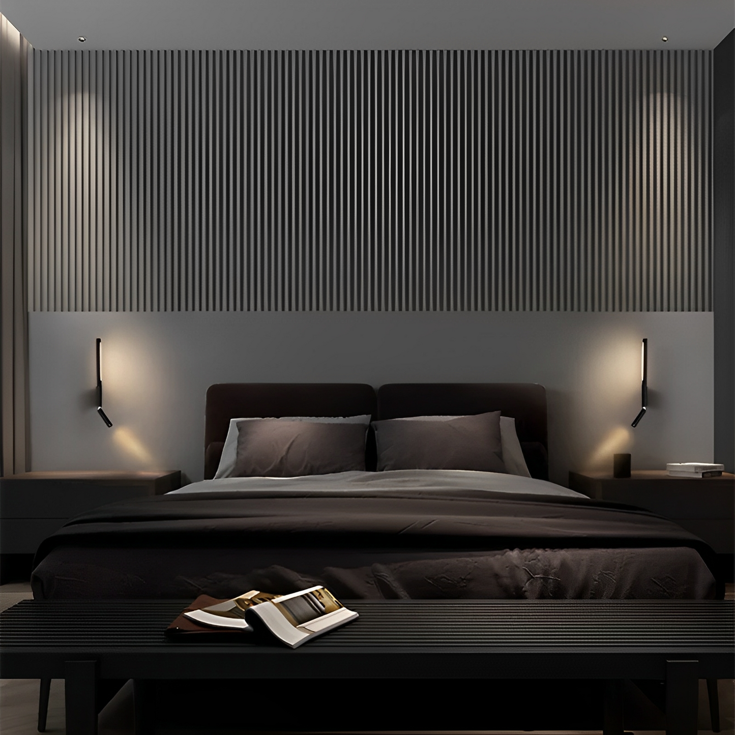 Nordora – Lampe murale LED scandinave avec rotation de 330°