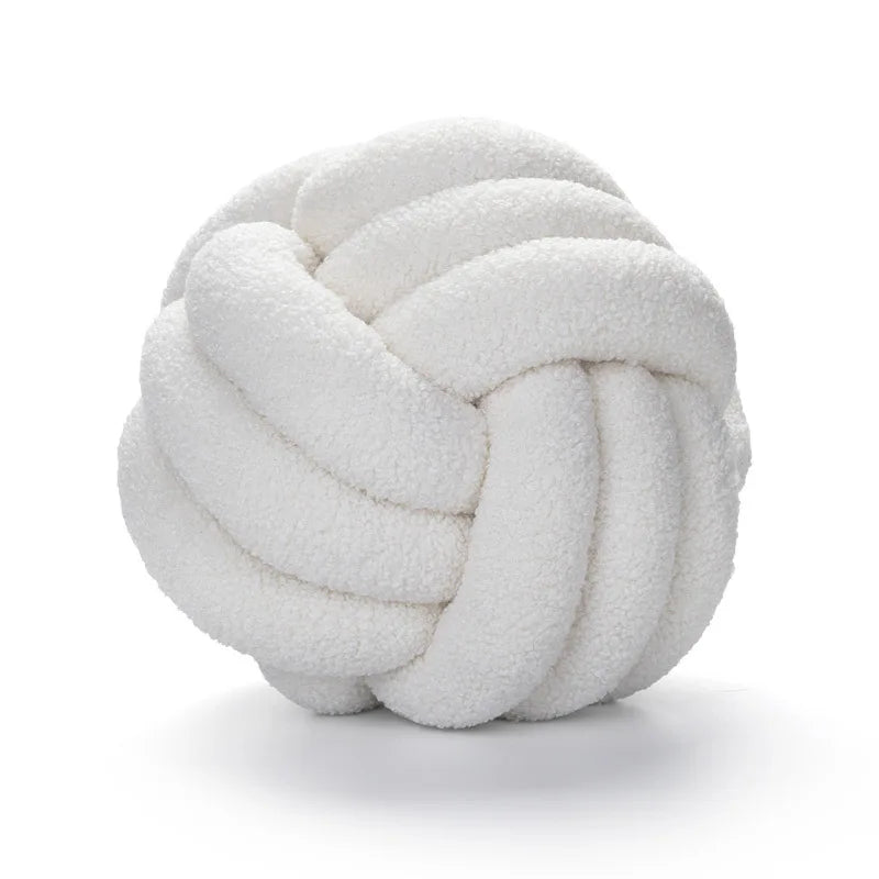 NœudTissé | Coussin de Jet Fait à la Main