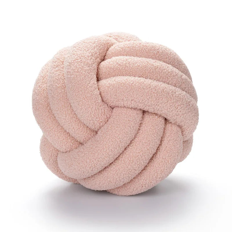 NœudTissé | Coussin de Jet Fait à la Main