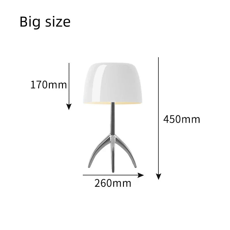 Lampe de table vintage en cuivre
