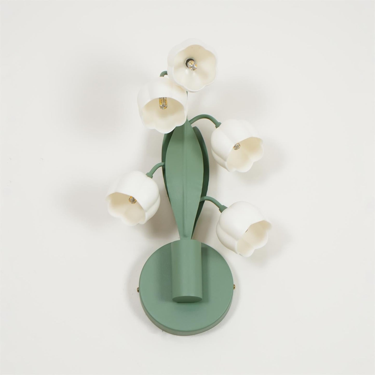 Louise – Élégante Lampe Murale Orchidées