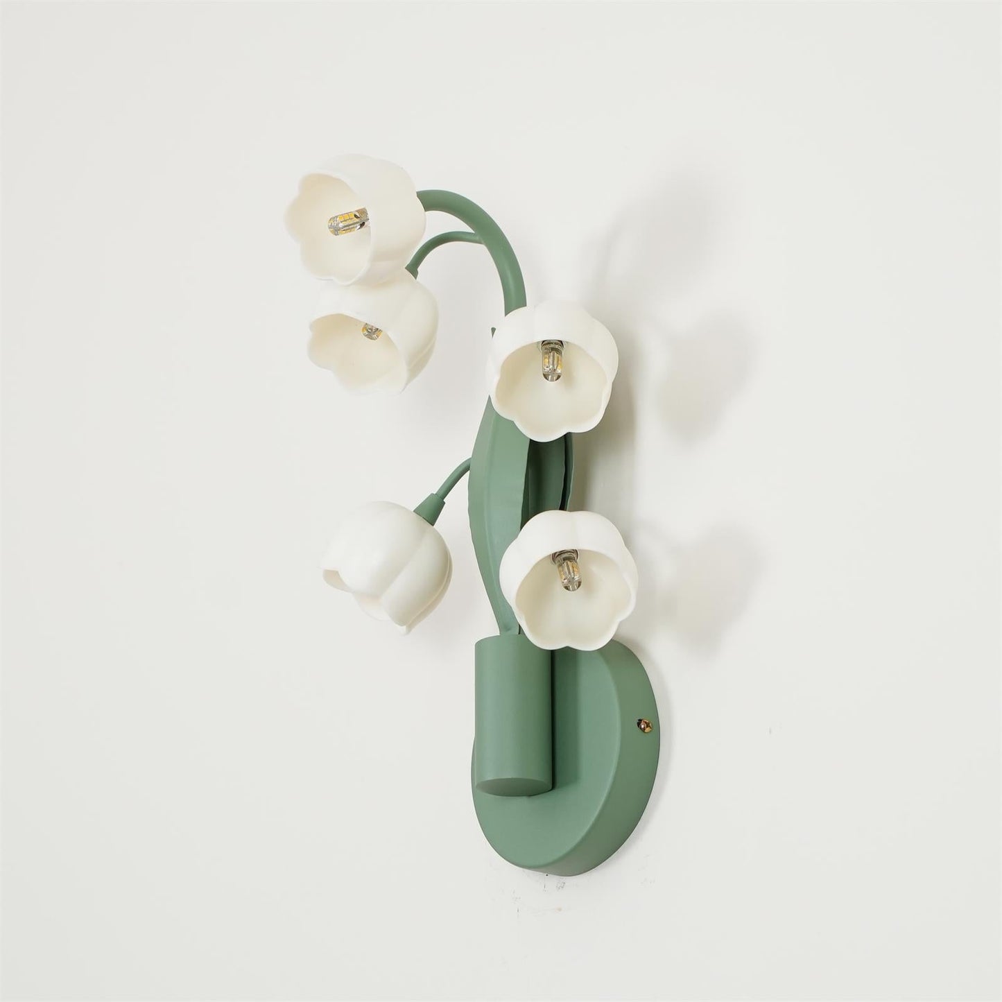 Louise – Élégante Lampe Murale Orchidées