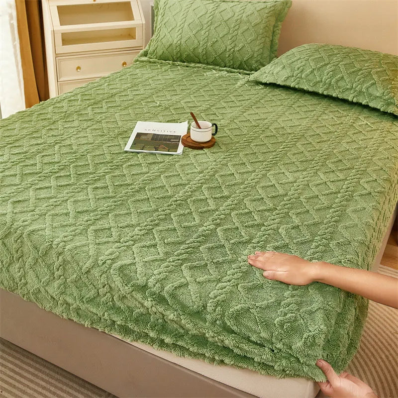 Noelle – Drap d'hiver doux pour des nuits chaudes et élégantes
