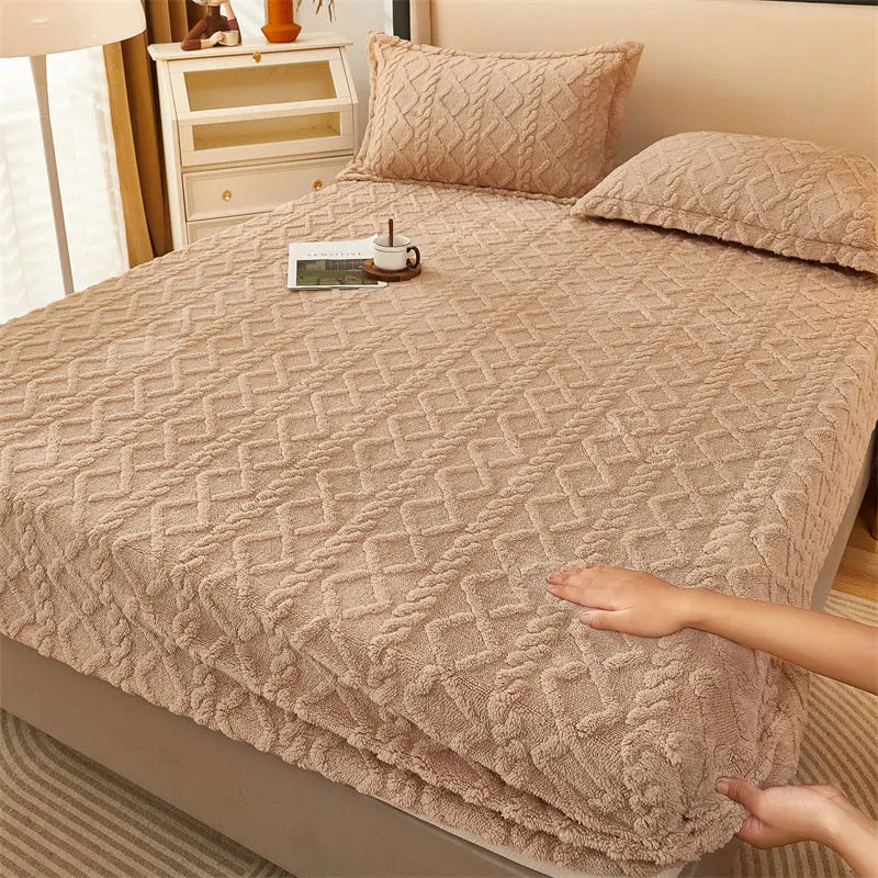 Noelle – Drap d'hiver doux pour des nuits chaudes et élégantes