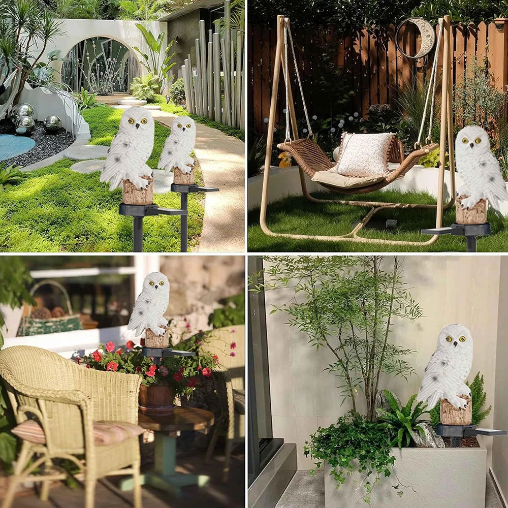 Lumo – Lampe Solaire Chouette pour Jardin & Terrasse