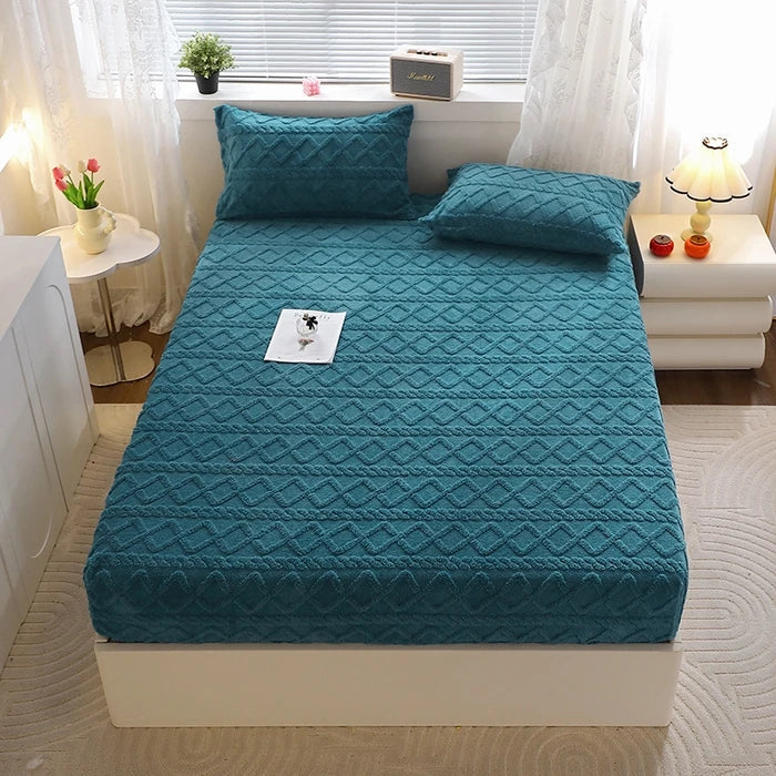 Noelle – Drap d'hiver doux pour des nuits chaudes et élégantes
