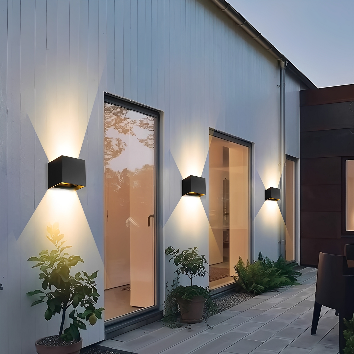 Rin – Lampe Murale LED Extérieur Étanche