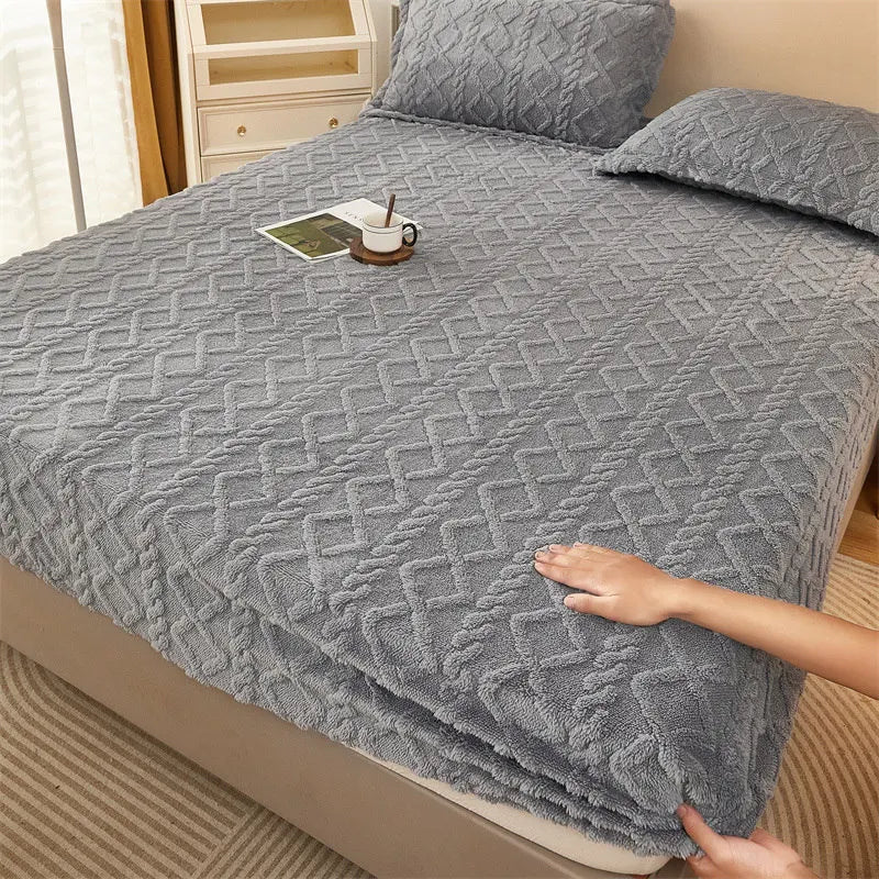 Noelle – Drap d'hiver doux pour des nuits chaudes et élégantes